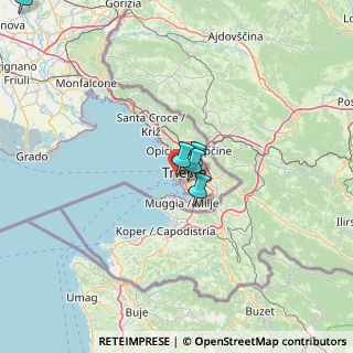 Mappa Via Santa Giustina, 34123 Trieste TS, Italia (31.892)