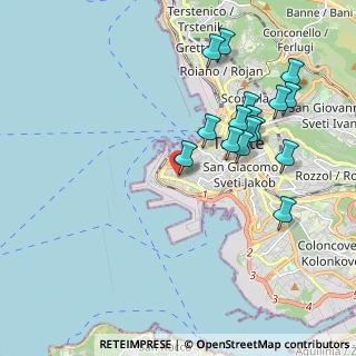 Mappa Via Santa Giustina, 34123 Trieste TS, Italia (2.01063)