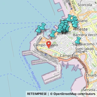 Mappa Via Santa Giustina, 34123 Trieste TS, Italia (0.989)