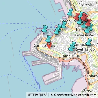 Mappa Via Santa Giustina, 34123 Trieste TS, Italia (1.389)