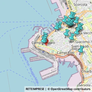 Mappa Via Santa Giustina, 34123 Trieste TS, Italia (1.178)