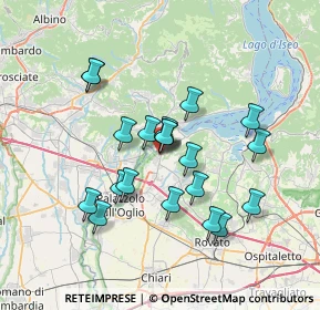 Mappa Via N. Paganini, 25031 Capriolo BS, Italia (6.214)