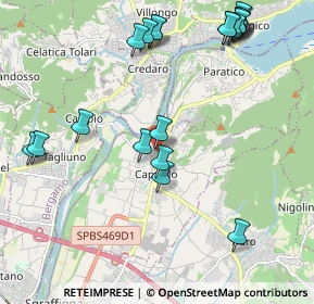 Mappa Via N. Paganini, 25031 Capriolo BS, Italia (2.4755)