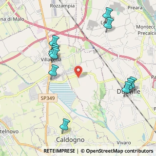 Mappa Via Ronchi, 36030 Villaverla VI, Italia (2.42)