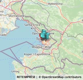 Mappa Via Angelo Emo, 34144 Trieste TS, Italia (36.55353)