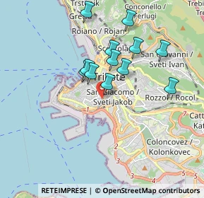 Mappa Via Angelo Emo, 34144 Trieste TS, Italia (1.56083)