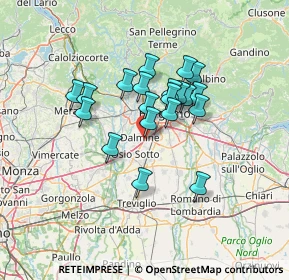 Mappa Via Frà Galgario, 24044 Dalmine BG, Italia (10.335)