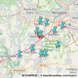 Mappa Via Giovanni Carnovali, 24044 Dalmine BG, Italia (3.48455)