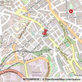 Mappa Campo San Giacomo, 7, 34137 Trieste, Trieste (Friuli-Venezia Giulia)