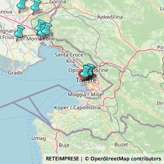 Mappa Via Giovanni Tagliapietra, 34123 Trieste TS, Italia (16.99091)