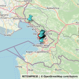 Mappa Via Giovanni Tagliapietra, 34123 Trieste TS, Italia (3.10364)