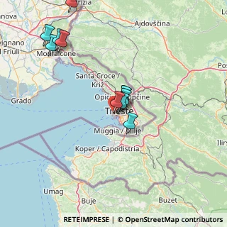 Mappa Via Giovanni Tagliapietra, 34123 Trieste TS, Italia (15.77667)