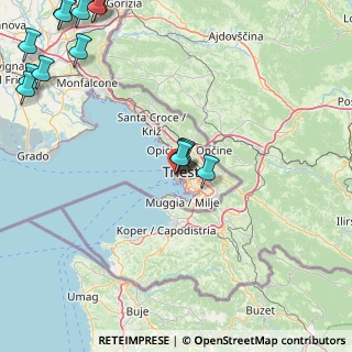 Mappa Via Giovanni Tagliapietra, 34123 Trieste TS, Italia (24.54357)