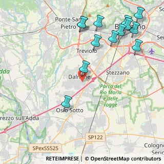 Mappa Via Einstein, 24044 Dalmine BG, Italia (5.29154)