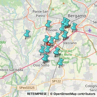 Mappa Via Einstein, 24044 Dalmine BG, Italia (2.988)