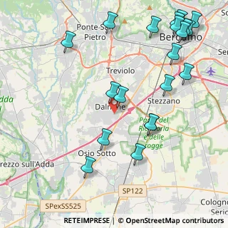 Mappa Via Einstein, 24044 Dalmine BG, Italia (5.293)