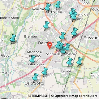 Mappa Via Einstein, 24044 Dalmine BG, Italia (2.3485)