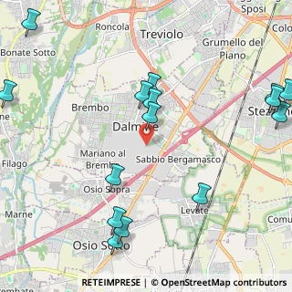 Mappa Via Einstein, 24044 Dalmine BG, Italia (2.772)