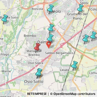 Mappa Via Einstein, 24044 Dalmine BG, Italia (2.73091)