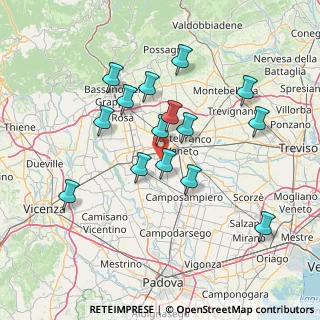 Mappa Via San Michele, 35018 San Martino di Lupari PD, Italia (13.53)