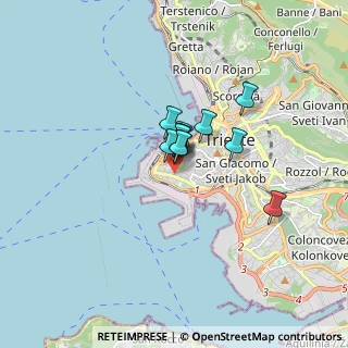 Mappa Via Franca, 34123 Trieste TS, Italia (0.86583)