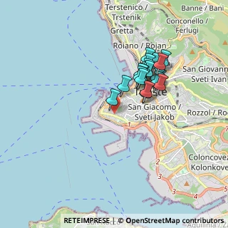 Mappa Via Franca, 34123 Trieste TS, Italia (1.5075)