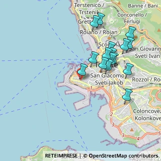 Mappa Via Franca, 34123 Trieste TS, Italia (1.95563)