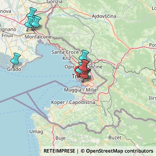 Mappa Via Franca, 34123 Trieste TS, Italia (14.87364)