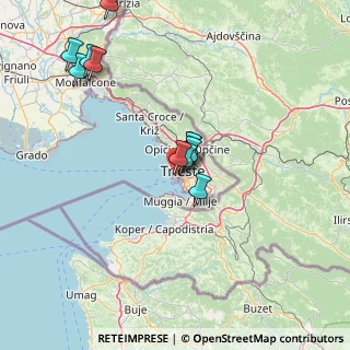 Mappa Via Franca, 34123 Trieste TS, Italia (15.76083)