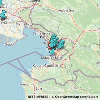 Mappa Via Franca, 34123 Trieste TS, Italia (19.45294)