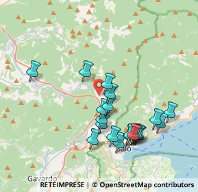 Mappa Via Casello, 25079 Vobarno BS, Italia (3.736)