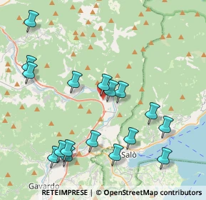 Mappa Via Casello, 25079 Vobarno BS, Italia (4.50765)