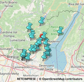 Mappa Via Casello, 25079 Vobarno BS, Italia (11.5785)