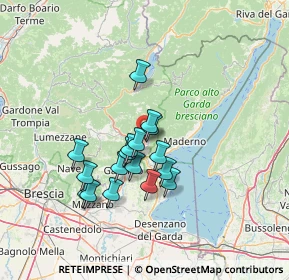 Mappa Via Casello, 25079 Vobarno BS, Italia (11.01176)