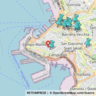 Mappa Via Carlo Combi, 34123 Trieste TS, Italia (1.20091)