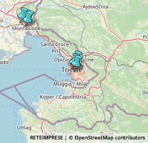 Mappa Via Giglio Padovan, 34138 Trieste TS, Italia (31.88091)