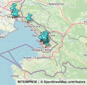 Mappa Via Giglio Padovan, 34138 Trieste TS, Italia (9.7375)