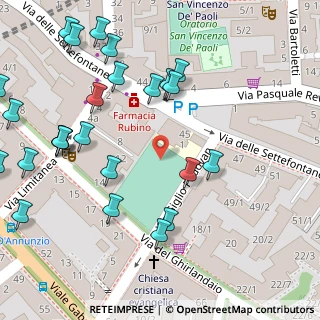 Mappa Via del Ghirlandaio, 34138 Trieste TS, Italia (0.08462)