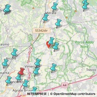 Mappa Str. Falghe, 20886 Aicurzio MB, Italia (6.62684)