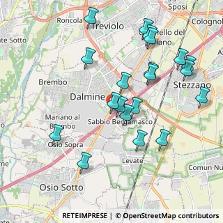 Mappa Via G.Cariani, 24044 Dalmine BG, Italia (2.0845)