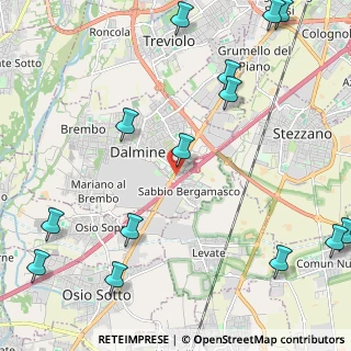 Mappa Via G.Cariani, 24044 Dalmine BG, Italia (3.09643)