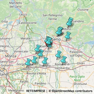 Mappa Via G.Cariani, 24044 Dalmine BG, Italia (11.50588)