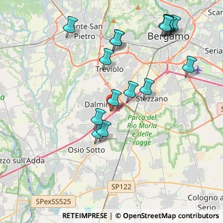 Mappa Via G.Cariani, 24044 Dalmine BG, Italia (4.4675)