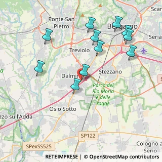 Mappa Via G.Cariani, 24044 Dalmine BG, Italia (4.35636)