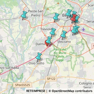 Mappa Via G.Cariani, 24044 Dalmine BG, Italia (4.76846)