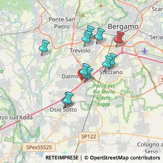 Mappa Via G.Cariani, 24044 Dalmine BG, Italia (3.18)