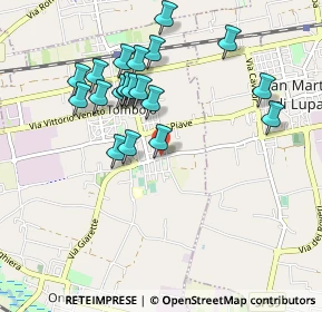 Mappa Via Risorgimento, 35019 Tombolo PD, Italia (0.9055)