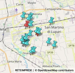 Mappa Via Risorgimento, 35019 Tombolo PD, Italia (1.52)