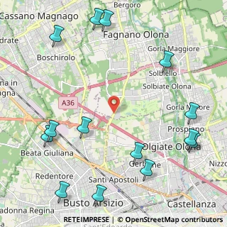 Mappa Solbiate Olona, 21058 Solbiate Olona VA, Italia (2.92214)