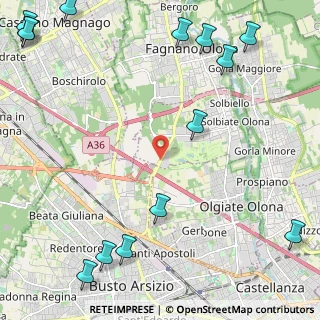 Mappa Solbiate Olona, 21058 Solbiate Olona VA, Italia (3.475)